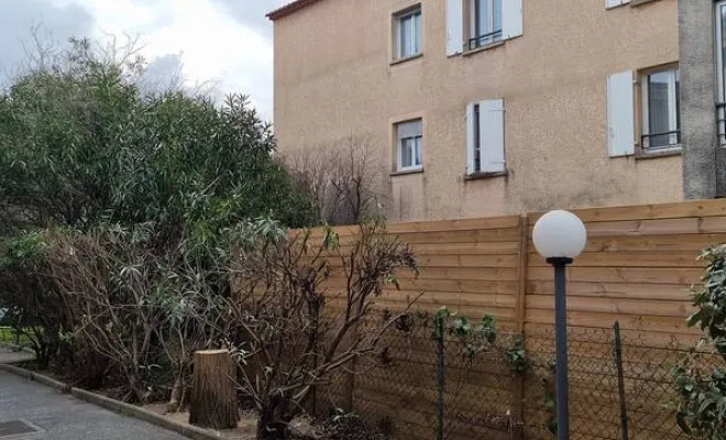 Abattage d'arbres, Roquebrune-sur-Argens, MLM Paysage