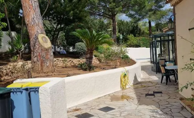 Abattage d'arbres, Roquebrune-sur-Argens, MLM Paysage